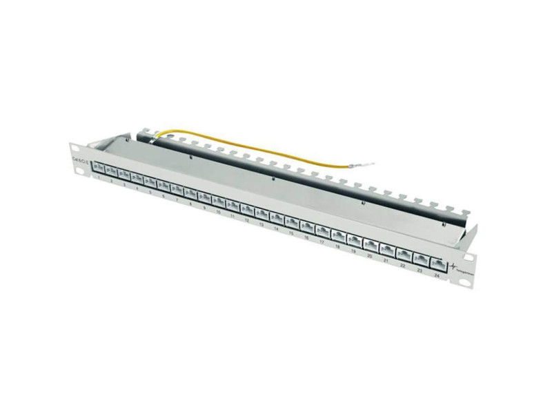 Telegärtner Panneau patch 19', K Class EA(profond),24 x RJ45