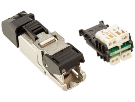 Telegärtner fiche RJ45 MFP8 T568B cat.6a (profond)