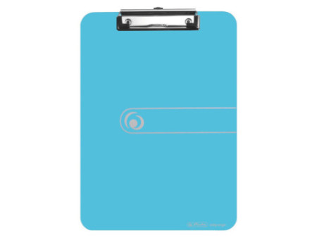 herlitz Porte-bloc easy orga to go, A4, bleu transparent