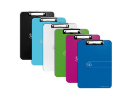 herlitz Porte-bloc easy orga to go, A4, bleu transparent