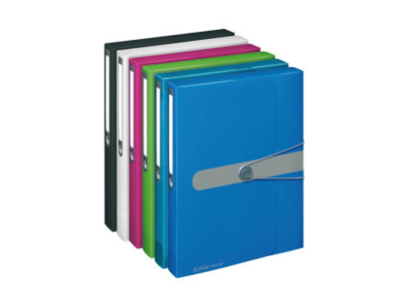 herlitz Boîte de classement easy orga to go, A4, noir opaque