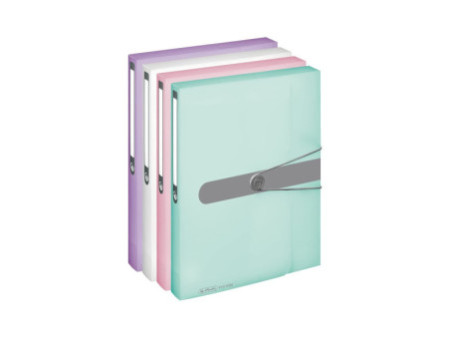 herlitz Boîte de classement easy orga to go, A4, blanc
