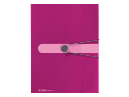 herlitz Boîte de classement easy orga to go, A4, framboise