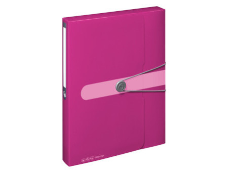 herlitz Boîte de classement easy orga to go, A4, framboise