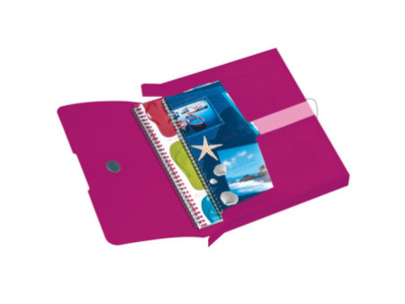 herlitz Boîte de classement easy orga to go, A4, framboise