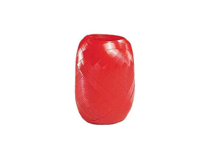 SUSY CARD Bolduc en pelote, lisse, 5 mm x 20 m, rouge
