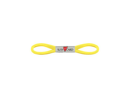 SUSY CARD Ruban cadeau 'Easy', 6 mm x 3 m, rouge