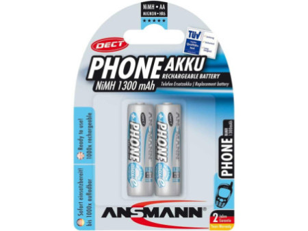 ANSMANN Pile rechargeable NiMH SPECIAL, Mignon AA, 1.300 mAh