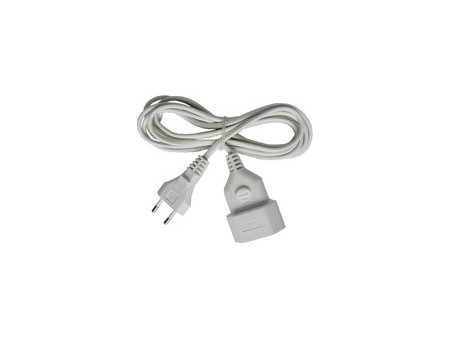 brennstuhl Rallonge électrique Euro, blanc, 3 m