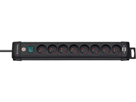 brennenstuhl Prolongateur multiprise Premium Plus, 8 prises