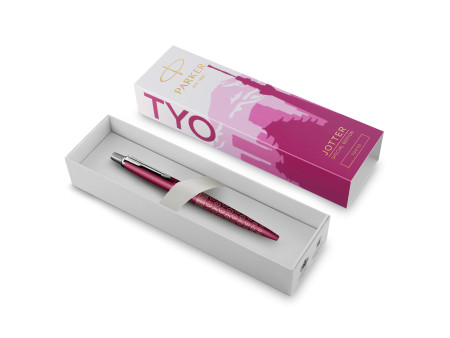 PARKER Stylo à bille JOTTER Tokyo, rose métallique