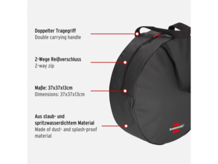 brennenstuhl Sac pour enrouleur de câble, noir