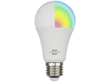 brennenstuhl Ampoule LED connectée WiFi SB 800, 9 W, E27