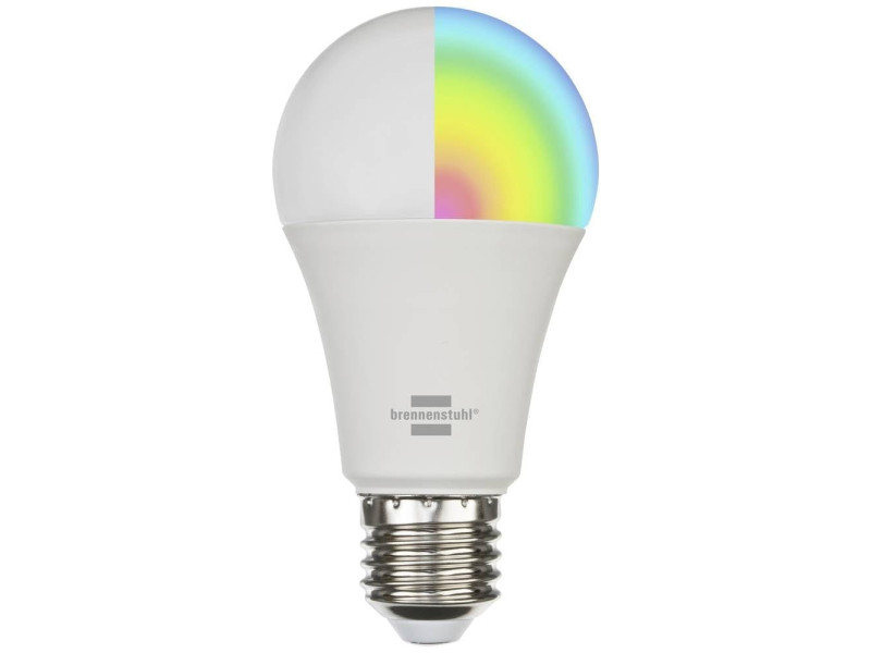 brennenstuhl Ampoule LED connectée WiFi SB 800, 9 W, E27