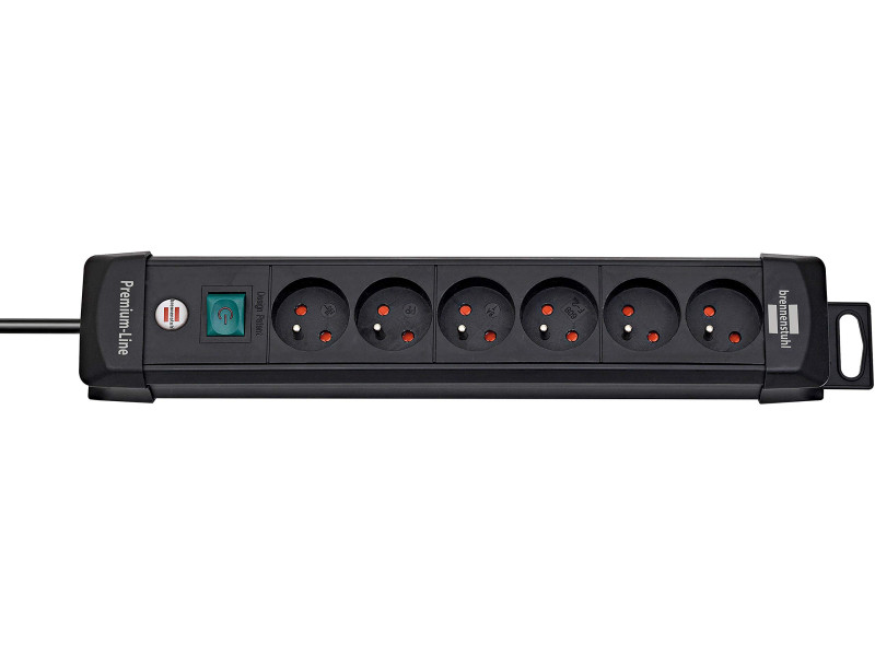 brennenstuhl Prolongateur multiprise Premium Plus, 6 prises