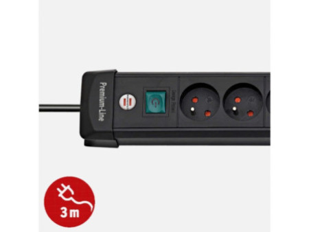 brennenstuhl Prolongateur multiprise Premium Plus, 6 prises