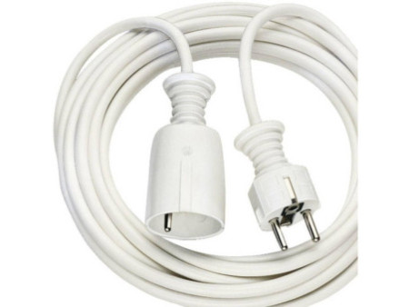 brennenstuhl Rallonge électrique, plastique, blanc, 5 m