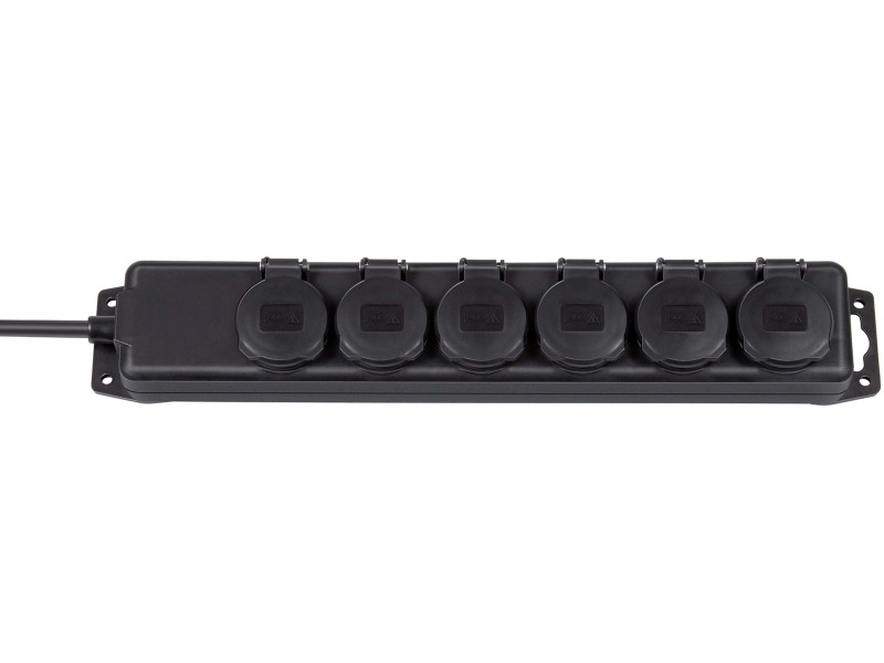 brennenstuhl Multiprise IP44, 6 prises