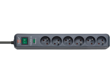 brennenstuhl Prolongateur multiprise 'Eco-Line', 6 prises
