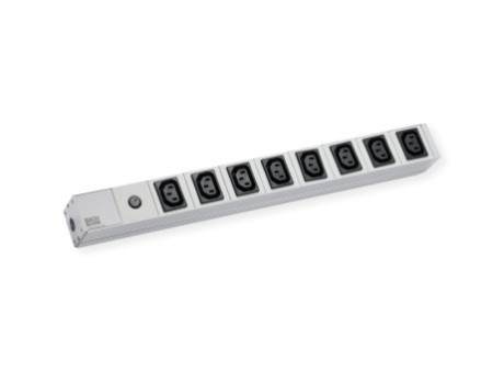 BACHMANN Multiprises 19' à 3 broches, 8 prises