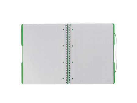 herlitz Cahier à spirales easy orga to go, A4, pomme