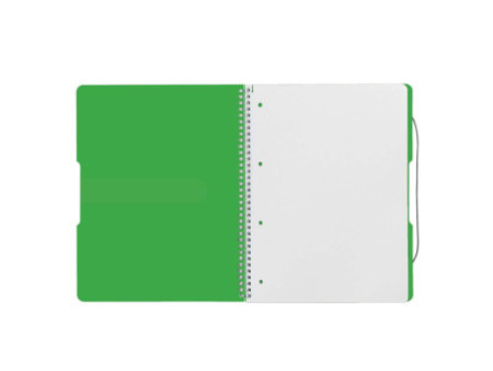 herlitz Cahier à spirales easy orga to go, A4, pomme