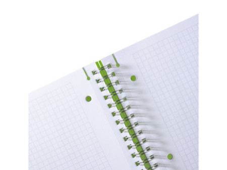 herlitz Cahier à spirales easy orga to go, A4, pomme