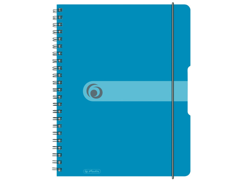 herlitz Cahier à spirales easy orga to go, A4, transparent