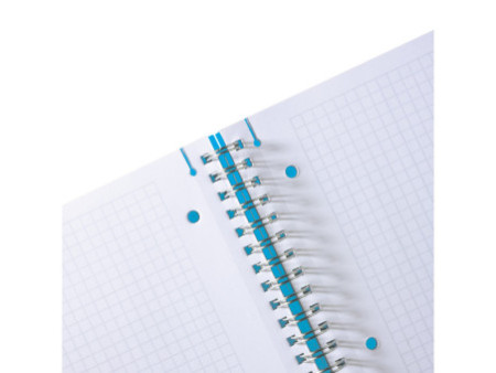 herlitz Cahier à spirales easy orga to go, A4, transparent