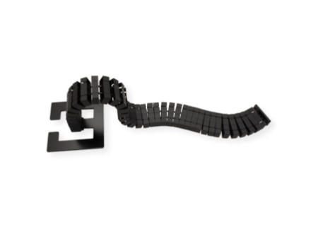 BACHMANN Chemin de câble Flex II, couleur: noir