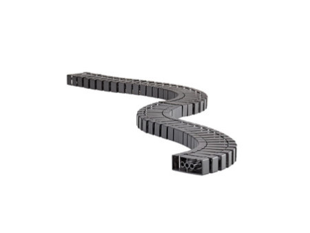 BACHMANN Chemin de câble Flex II rallonge, couleur: noir
