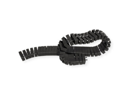 BACHMANN Chemin de câble Flex II rallonge, couleur: noir
