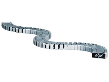 BACHMANN Chemin de câble Flex II rallonge, couleur: argent