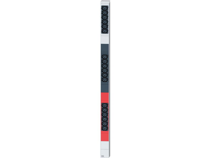 BACHMANN Bloc multiprises informatique Basic, 1 U, 18 prises