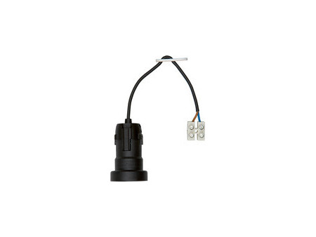 BACHMANN Douille pour ampoule E27, plastique, câble 0,2 m