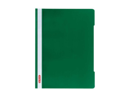 herlitz Chemise à lamelle 'Quality', A4, film PP, vert