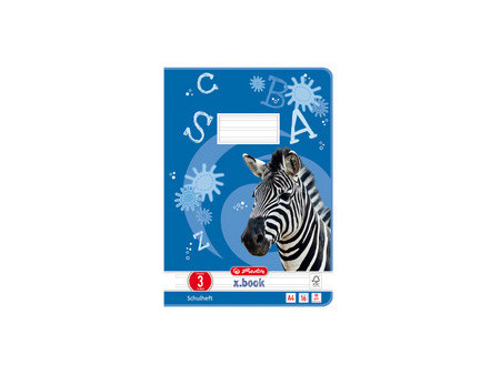 herlitz Cahier x.book, A4, linéature 8f / rectangles
