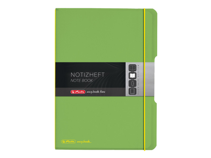 herlitz Carnet de notes my.book flex, A4, couverture PP