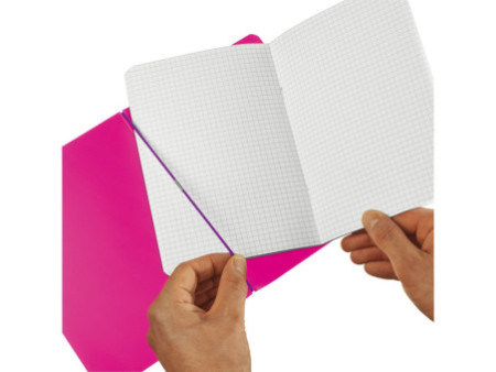 herlitz Carnet de notes my.book flex, A4, couverture PP