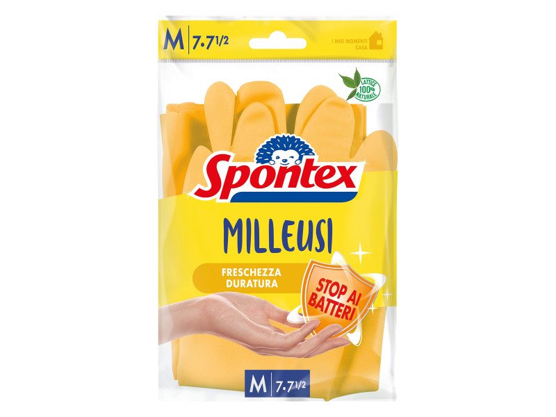Spontex Gant en latex Multi-Use, taille: M, jaune