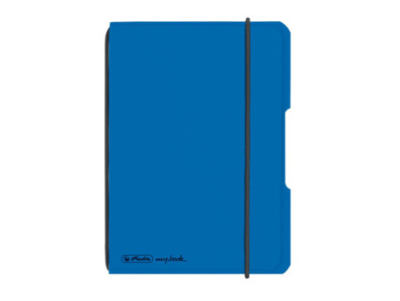 herlitz Carnet de notes my.book flex, A6, PP, bleu