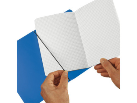 herlitz Carnet de notes my.book flex, A6, PP, bleu