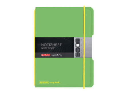 herlitz Carnet de notes my.book flex, A6, PP, vert clair