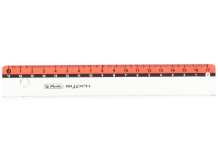 herlitz Règle plate my.pen, longueur: 170 mm, plastique