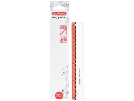 herlitz Règle plate my.pen, longueur: 170 mm, plastique