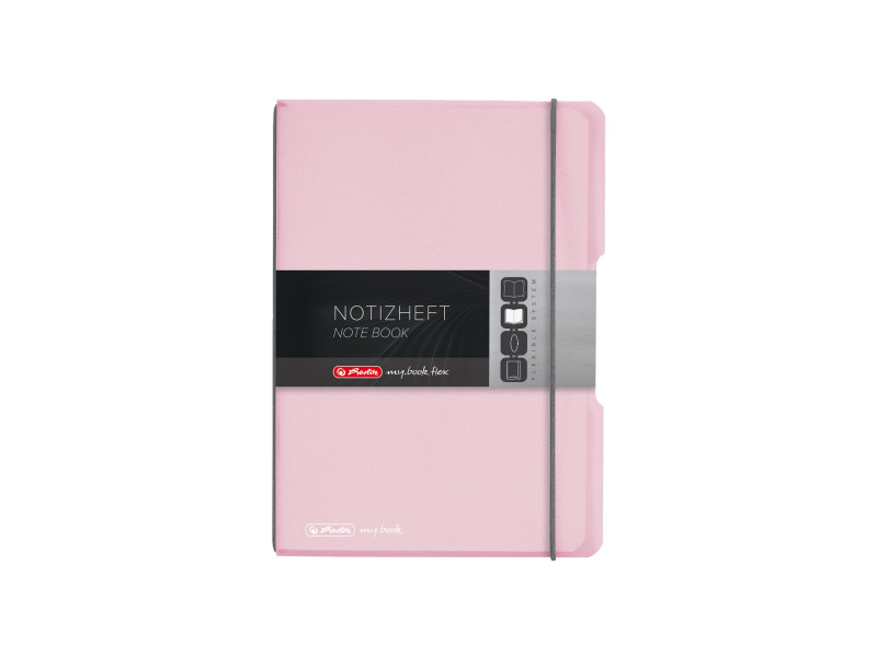 herlitz Carnet de notes my.book flex Pastel, A5, couverture