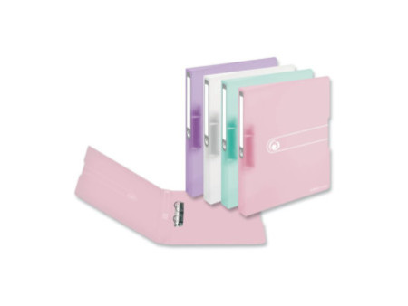 herlitz Classeur à anneaux easy orga to go Pastel, A4 menthe