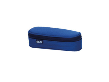 herlitz Trousse, en nylon, bleu