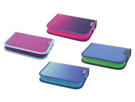 herlitz Etui scolaire, 25 pièces, couleurs assorties