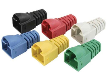 Telegärtner manchon pour fiche mâle RJ45, cat.6, jaune,